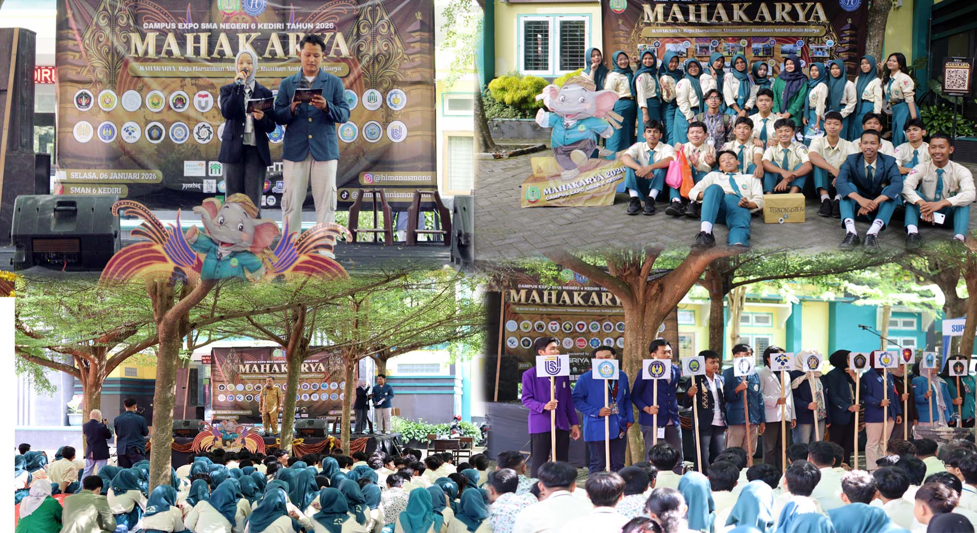 Gambar 🎓 SMA Negeri 6 Kota Kediri Gelar Expo Kampus HIMANA, Hadirkan Alumni untuk Inspirasi Pendidikan Lanjutan
